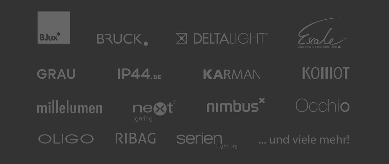 Marken für Lichtdesigns und Designlampen Slider 1